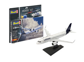 Стартовий набір 1/144 Airbus A320neo Lufthansa "Нова ліврея" Revell 63942