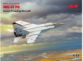 Scale model 1/72 MiG-25PU Soviet training aircraft ICM 72178