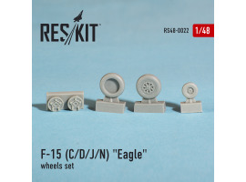 обзорное фото F-15 (C/D/J/N) "Eagle" wheels set (1/48) Resin wheels