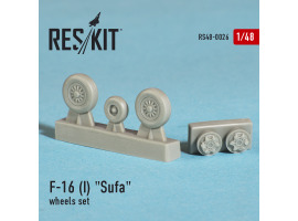 обзорное фото F-16 (I) "Sufa" wheels set (1/48) Смоляные колёса