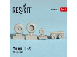 обзорное фото Mirage III (A) wheels set (1/48) Resin wheels