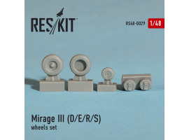 обзорное фото Mirage III (D/E/R/S) wheels set (1/48) Resin wheels
