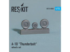 обзорное фото A-10 "Thunderbolt" wheels set (1/72) Смоляные колёса