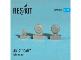 обзорное фото AN-2 "Colt" wheels set (1/72) Resin wheels