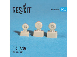 обзорное фото F-5 (A/B) wheels set (1/72) Resin wheels