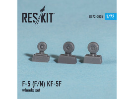 обзорное фото F-5 (F/N) KF-5F wheels set (1/72) Resin wheels