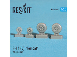 обзорное фото F-14 (D) "Tomcat" wheels set (1/72) Resin wheels