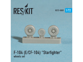 обзорное фото F-104 (E) CF-104 "Starfighter" wheels set (1/72) Resin wheels
