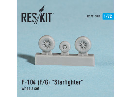 обзорное фото F-104 (F/G) "Starfighter" wheels set (1/72) Resin wheels