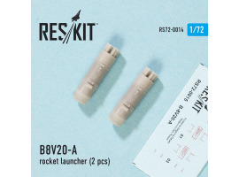 обзорное фото B8V20-А rocket launcher (2 pcs) (1/72) Наборы деталировки