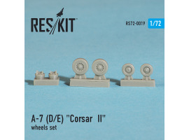 обзорное фото A-7 "Corsair II" (D) wheels set (1/72) Resin wheels