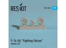 обзорное фото F-16 (A) "Fighting Falcon" wheels set (1/72) Смоляные колёса