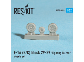 обзорное фото F-16 (B/C) block 29-39 "Fighting Falcon" wheels set (1/72) Resin wheels