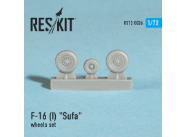 обзорное фото F-16 (I) "Sufa" wheels set (1/72) Смоляные колёса