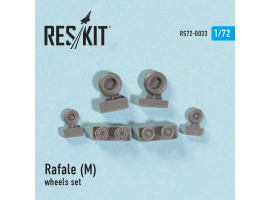 обзорное фото Rafale (M)  wheels set (1/72) Resin wheels