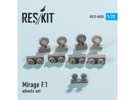 обзорное фото Mirage F.1 wheels set (1/72) Смоляные колёса