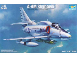 обзорное фото Scale model 1/32 American A-4M Skyhawk Trumpeter 02268 Aircraft 1/32