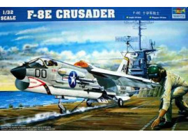 обзорное фото Збірна модель 1/32 Літак F-8E Crusader Trumpeter 02272 Літаки 1/32