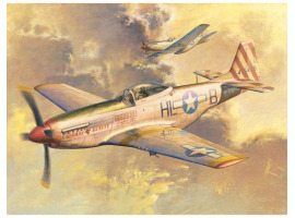 обзорное фото Збірна модель літака P-51D Mustang Літаки 1/32