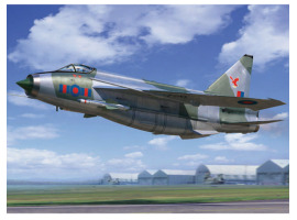 обзорное фото Сборная модель 1/32 Английский реактивный истребитель Electric Lightning F.2A/F.6 Трумпетер 02281 Самолеты 1/32