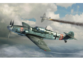 обзорное фото Сборная модель 1/32 Самолет Мессершмитт Bf 109G-6 (поздний) Трумпетер 02297 Самолеты 1/32