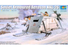обзорное фото Сборная модель советской бронированной санки НКЛ-26 Автомобили 1/35