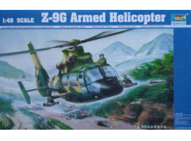 обзорное фото Збірна модель вертольота Z-9G Armed Helicopter Гелікоптери 1/48