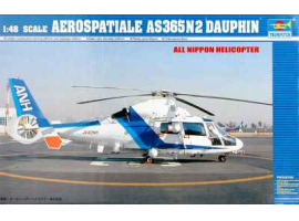 обзорное фото Збірна модель гвинтокрила AEROSPATIALE AS365N2 DAUPIN Гелікоптери 1/48