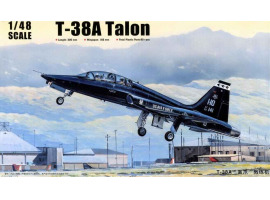 Сборная модель 1/48 Учебно-тренировочный самолет США Т-38А "Food Talon" Трумпетер 02852