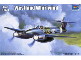 Сборная модель 1/48 Самолет Westland Whirlwind Трумпетер 02890
