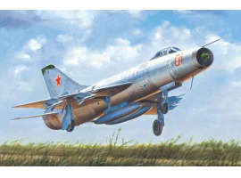 обзорное фото Збірна модель 1/48 Радянський літак-перехоплювач Су-9 "Рибалка" Trumpeter 02896 Літаки 1/48
