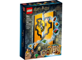 обзорное фото LEGO Harry Potter Hufflepuff house Flag 76412 Harry Potter