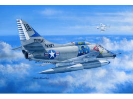 обзорное фото Buildable model US A-4E Sky Hawk attack aircraft Aircraft 1/48