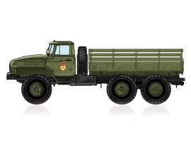 обзорное фото Сборная модель грузовика УРАЛ-4320 Автомобили 1/72