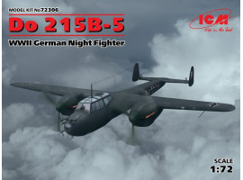 обзорное фото Do 215B-5 Німецький бомбардувальник-винищувач Літаки 1/72