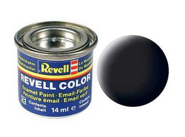 обзорное фото Черная матовая black mat 14ml Enamel paints