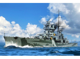 обзорное фото Збірна модель 1/350 Італійський важкий крейсер Gorizia Trumpeter 05349 Флот 1/350