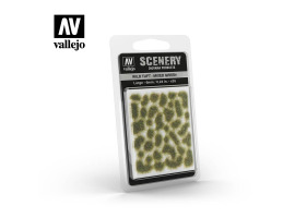 Трава для діорами (6 мм) Wild Tuft – Mixed Green) Vallejo VAL SC416