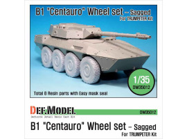 обзорное фото B1 Centauro RCV Sagged Wheel set  Смоляные колёса