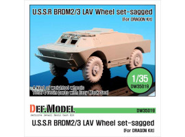 BRDM-2/3 LAV Sagged Wheel set 
