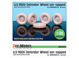 обзорное фото U.S RSOV Defender Sagged Wheel set  Смоляные колёса