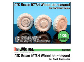 обзорное фото GTK Boxer (GTFz) Sagged Wheel set  Смоляные колёса