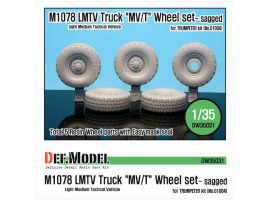 обзорное фото M1078 LMTV Truck "MV/T" Sagged Wheel set  Колеса
