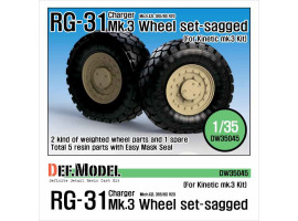 обзорное фото RG-31 Mk.3 Sagged Wheel set  Resin wheels
