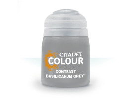обзорное фото Citadel Contrast: BASILICANUM GREY (18ML) Акриловые краски
