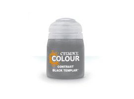обзорное фото Citadel Contrast: BLACK TEMPLAR (18ML) Acrylic paints