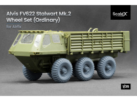 Набор колес для Alvis FV622 Stalwart Mk.2 от Airfix ScaleX WM 35026