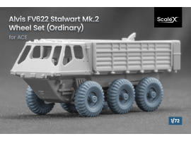 Набор колес для Alvis FV622 Stalwart Mk.2 от ACE ScaleX WM 72004