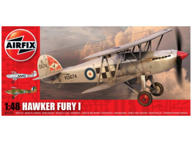 обзорное фото Hawker Fury I 1:48 Літаки 1/48