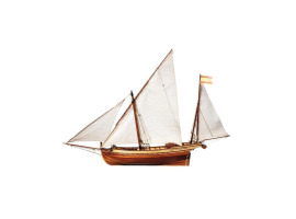 обзорное фото Scale wooden model 1/70 Spanish felucca "San Juan" OcCre 12001 Ships
